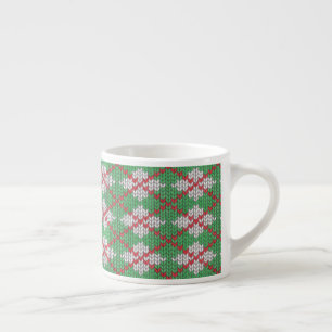 JULAFTON ARGYLE STICKA Espresso Kopp Espressomugg