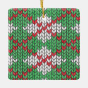 JULAFTON ARGYLE STICKA keramisk kvadrat, ornament