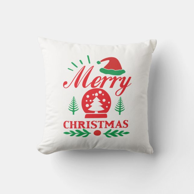 Julafton Art God jul Kudde (Framsida)