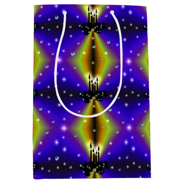 Julafton Artdeco on Lila Gult Rainbow (Framsidan)