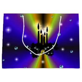 Julafton Artdeco on Lila Gult Rainbow