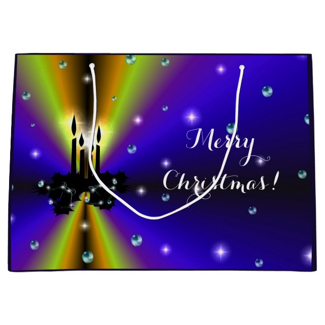 Julafton Artdeco on Lila Gult Rainbow (Framsidan)