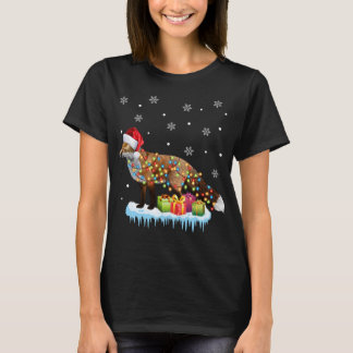 Julafton Australian shepherd jultomte Ljus Santa R T Shirt