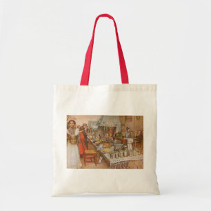 Julafton av Carl Larsson, Vintage Holidays Tygkasse