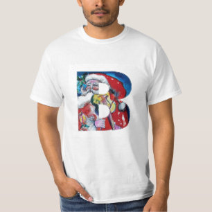 JULAFTON B BREV /JULTOMTEN MED VIOLIN MONOGRAM T SHIRT