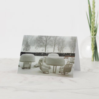 Julafton (Barbeque annullerad) Helgkort