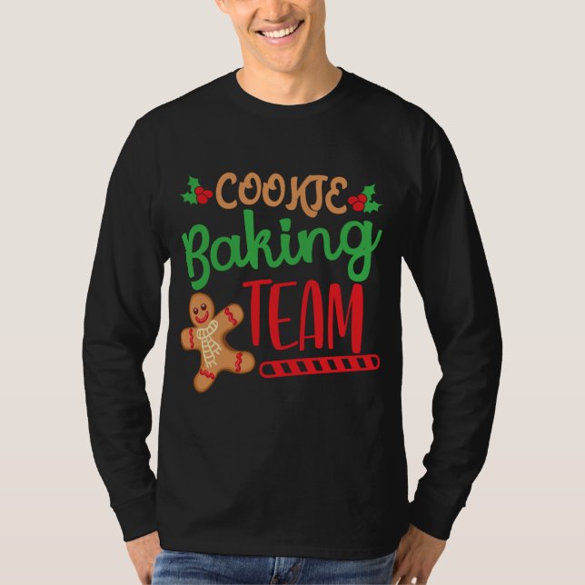 Julafton-besättningens jultorg m Gin T Shirt (Framsida)