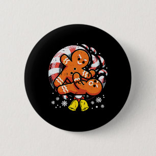Julafton Bjj Wrestling Bjj Jiu Jitsu Gingerbröd Knapp