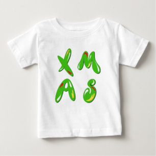Julafton bubbeltext t shirt