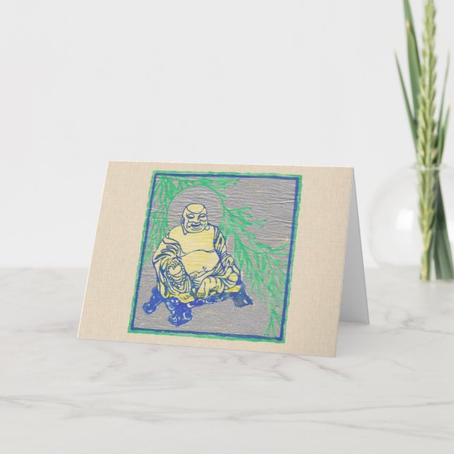 Julafton Budai Helgkort (Framsida)