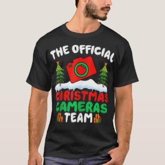 Julafton Camera Team Photograf Cameraman jul T Shirt