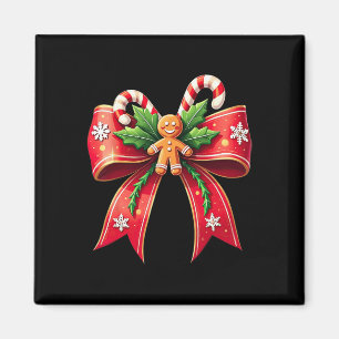 Julafton Candy cane Bow Jul Magnet
