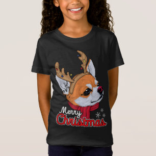 Julafton Chihuahua - Hundar Chiwawa Animal Hund äl T Shirt