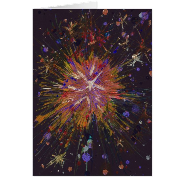  Julafton Christian Art & Bible Verse Hälsningskort (Framsidan)