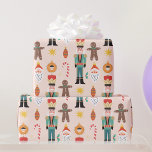 Julafton Cookie-Färgaden Noel-jul Presentpapper<br><div class="desc">Julafton Färgad Noel Julafton Wrapping Papper Lakan</div>
