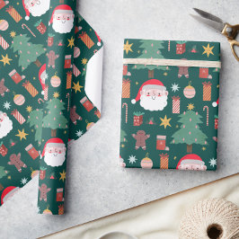 Julafton Cookie-Färgaden Noel-jul Presentpapper