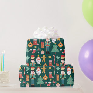 Julafton Cookie-Färgaden Noel-jul Presentpapper