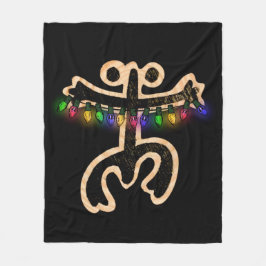 Julafton Coqui Taino Fleece Blanket