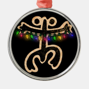 Julafton Coqui Taino Metall Ornament