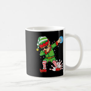 Julafton Dabbing Elf Bowling Ll och Stift Jullbade Kaffemugg