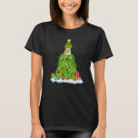 Julafton Dekoration Ljus Santa Falcon Bird Christm T Shirt<br><div class="desc">Julafton Dekoration Ljus Santa Falcon Bird Julgran</div>