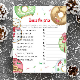 Julafton donuts - spel i Party | Prist gissningssp