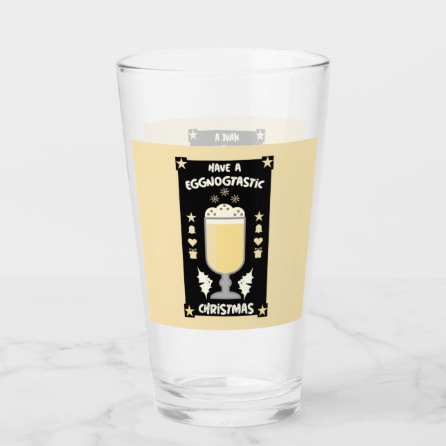 julafton eggnog slår glas (Framsida)