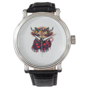 julafton fantastisk Highland cochristmas light Armbandsur