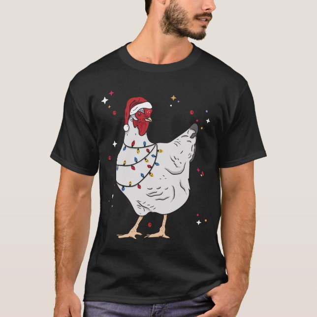 Julafton Farmer för juldjur T Shirt (Framsida)