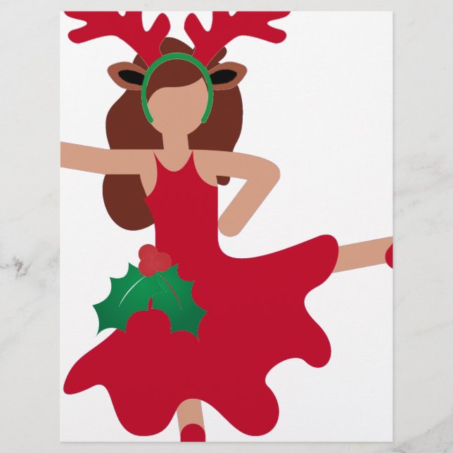 julafton flamenco dancer emoji (Framsida)