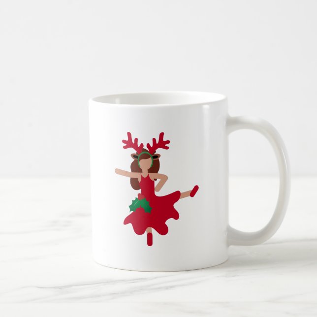 julafton flamenco dancer emoji kaffemugg (Höger)
