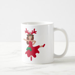 julafton flamenco dancer emoji kaffemugg