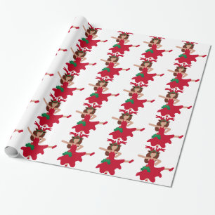 julafton flamenco dancer emoji presentpapper