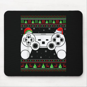Julafton för den fina julklapparen Video Game Cont Musmatta