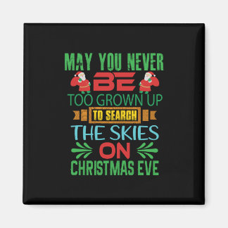 Julafton ger Himlar på julen Kväll Magnet