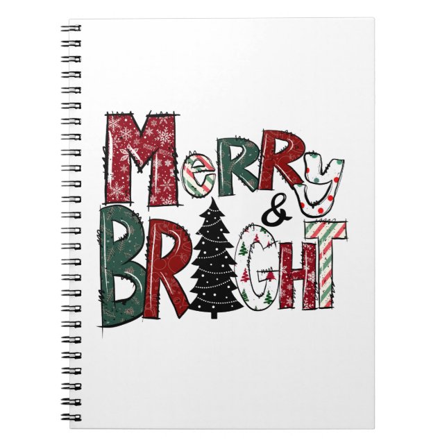 Julafton ger Merry och Brights Anteckningsbok (Framsidan)