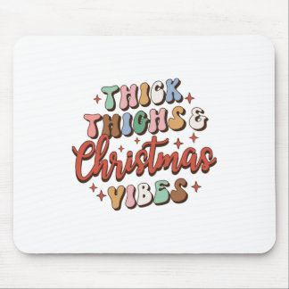 Julafton ger tjock lår och julklappar musmatta