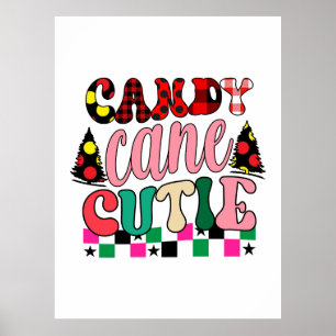Julafton Gift Candy cane Cutie Poster