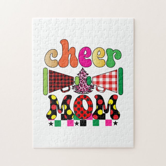 Julafton Gift Cheer Mamma Pussel (Vertikal)