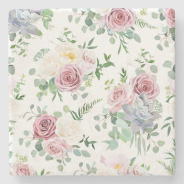 Julafton Gift Creamy White Antique Ro Stenunderlägg