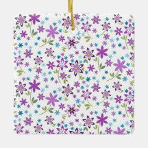 Julafton Gift Cute Blommigt Ditsy