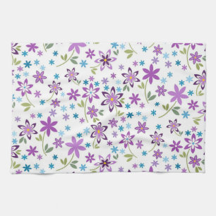Julafton Gift Cute Blommigt Ditsy Kökshandduk