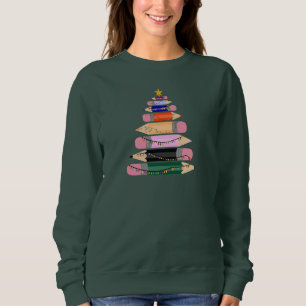 Julafton Gift for Teacher, Pen God jul Träd T Shirt