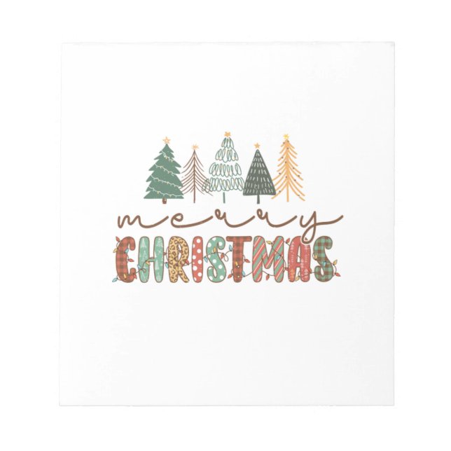 Julafton Gift God jul Anteckningsblock (Framsida)