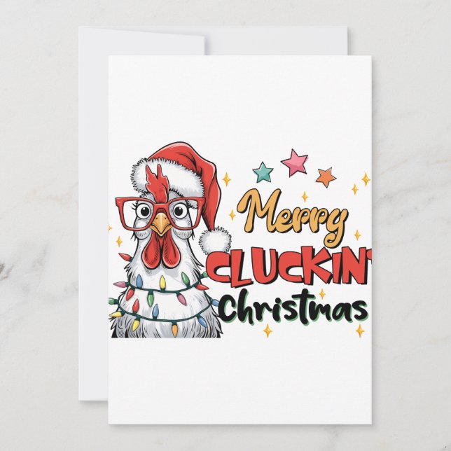 Julafton Gift God jul Inbjudningar (Framsida)