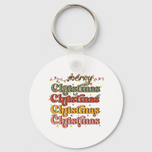 Julafton Gift God jul jul Nyckelring