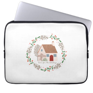 Julafton Gift hem för Helgdag Laptop Fodral