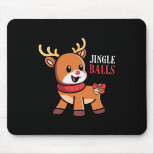 Julafton Gift Jingle Bollar Reindeer Musmatta