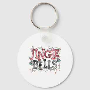 Julafton Gift Jingle Klockor Nyckelring