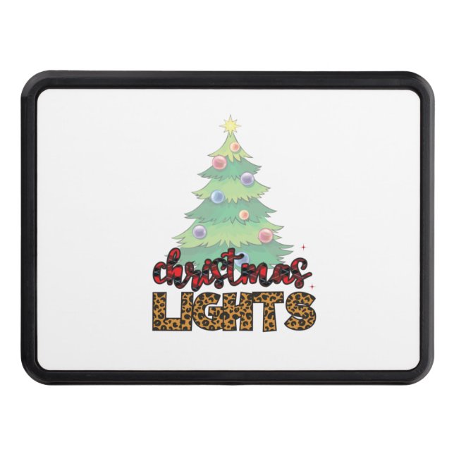 Julafton Gift jul Ljus Dragkroksskydd (Framsidan)